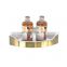 HOT SALE Wholesale Wall Mounted  Bathroom Gold  stainless steel  Basket bathroom set accessories