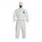 coverall women coverall with hood  disposable farmer microporous coverall protective