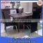 lastest modern wooden dining table and chairs set designs