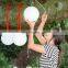 Wholesale Led Balls solar led street lights mall magic color changing chandelier orb mini led plastic table lamp round ball