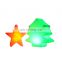 factory wholesale new customized Christmas lights wireless cordless decoration Christmas holiday light Customized LED star trees