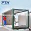 Customized container houses flat pack modular home for living military camp