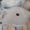 NSiC fish cranks, advanced NSiC fish-setter plates, nitrided bonded silicon carbide ceramic kiln shelves, NSiC plain batts, SiC plates,