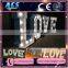 ACS love word decorative glitter alphabet letters&giant love letter