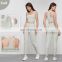 Square Neck Backless Crop Sports Bras For Women Custom Logo Yoga Workout Tank Tops 80Nylon 20Spandex