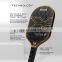 Custom 2024  Elongated Handle Pickleball Paddle 3D 18K Carbon Fiber Pickleball Paddle