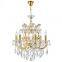 made in china hotel luxury large crystal pendant chrome maria theresa chandeliers