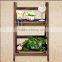 Garden Wood Flower Rack, Flower display Shelf, Folding Plant Stand