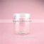 8 oz 250ml cheap clear round plastic food jars cosmetic jars