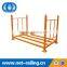 Warehouse storage metal tire pallet rack