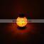 Led Night Light Plastic Halloween Pumpkin Light Make-up Party Decoration