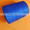 A206 blue 100 virgin polyester industrial bale sewing thread