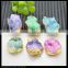 LFD-0071B Wholesale Gold Plated Drusy Druzy Quartz Connector Beads Stone in Mixed Color Jewelry Findings
