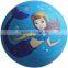 New Design Cartoon Rubber Basketball/ Colors Rubber Toyball