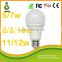 3/4/5/6/7/8/9/10/11/12w led lamps e27 base smd2835 white lighitng led bulbs for decoration