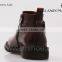 Genuine leather fashion ankle boot