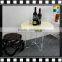 2016 Clear acrylic living room folding coffee table with glass or stone top For home and hotel and restaurant