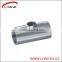 Food grade stainless steel reducing pipe fitting tee