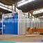 Blast room for shot blasting