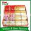 wholesale outdoor decorative wired fabric christmas ribbon