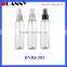 CUSTOM 150ML FLAT PLASTIC SPRAY BOTTLE, FLAT PET PLASTIC SPRAY BOTTLE 150ML WITH CAP