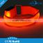 Factory price high quality nylon snap bands promotional reflective wrist slap band