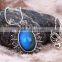 YIWU Market Latest Design Elegant Style Sisters Crystal Pendent Necklace
