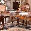 European wholesale vintage furniture wooden carved vintage dining table