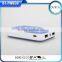 travel suitcase universal usb port portable power bank with display screen