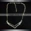 Sincere Suppliers New Company Product Gift Silver Statement Necklace