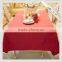 2015 Factory Wholesale and Cheap Ruffled Table Cloth Fabric