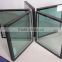 blue reflective double glazing glass winow , colored glass wall and window , factory