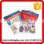 Magnetic plastic construction building set