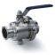SS304/316L Sanitary butterfly Valve