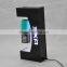 Magnetic levitation acrylic display shelf with LED,rotating cosmetics.shoes.mobile phones.etc