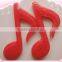 musical note resin craft for decoration, garment accessory, promotion,diy buttons