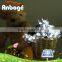 new products Artificial flowers 20LED Double lotus LED solar strig lights for christmas, party, home, garden, fence decoration