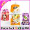 Hot sale Yasonpack stand up foil spout bags for hair care liquid packaging
