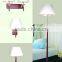 2015 UL Decoration hotel lamp with wood lamp and fabric lampshade