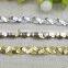 1.5cm curved sequins flowers webbing