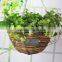 2016 Selling Factory Price Artificial Hanging Flowers Basket for Wall Decoration