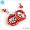 China supplier wholesale promotional gift foam key tags custom souvenir eva floating keyring