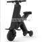 Foldable electric Vehicle 36V 350w fashion scooter electric folding bicycle
