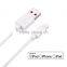 MFi certified pvc molding orignal 2m usb data cable for iphone