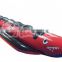 China supplier cheap PVC red shark inflatable boat for sale