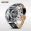 2015 Brand WEIDE 3301 Watches men Quartz Leather Strap Military Diver watch 30m Multi-function men' clrelogio masculino