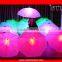 Rainbow flash LED umbrella