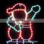 New Products 2016 Led Rope 2d Outdoor Santa Claus Christmas Decoration Motif Light