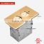 120V AC 15A/20A UL approved brass cover Floor box