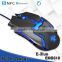 E-3lue EMS618 Auroza Type-IM DPI 4000 High Precision Professional Cool Gaming Mouse Computer Game Mice